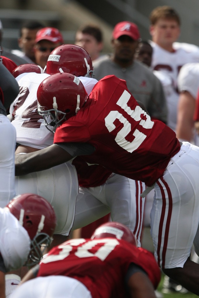 Rolando McClain Spring Practice
