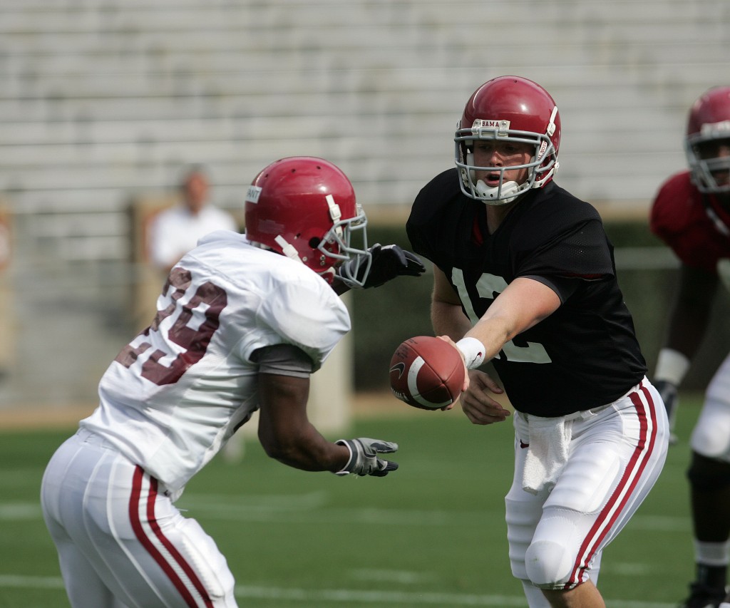 McElroy and Grant Spring Practice