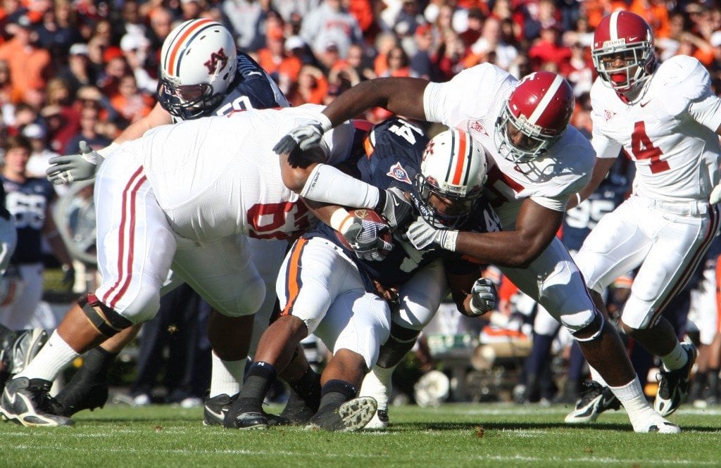Football: Alabama-Auburn Iron Bowl 2009 Courtesy of UA