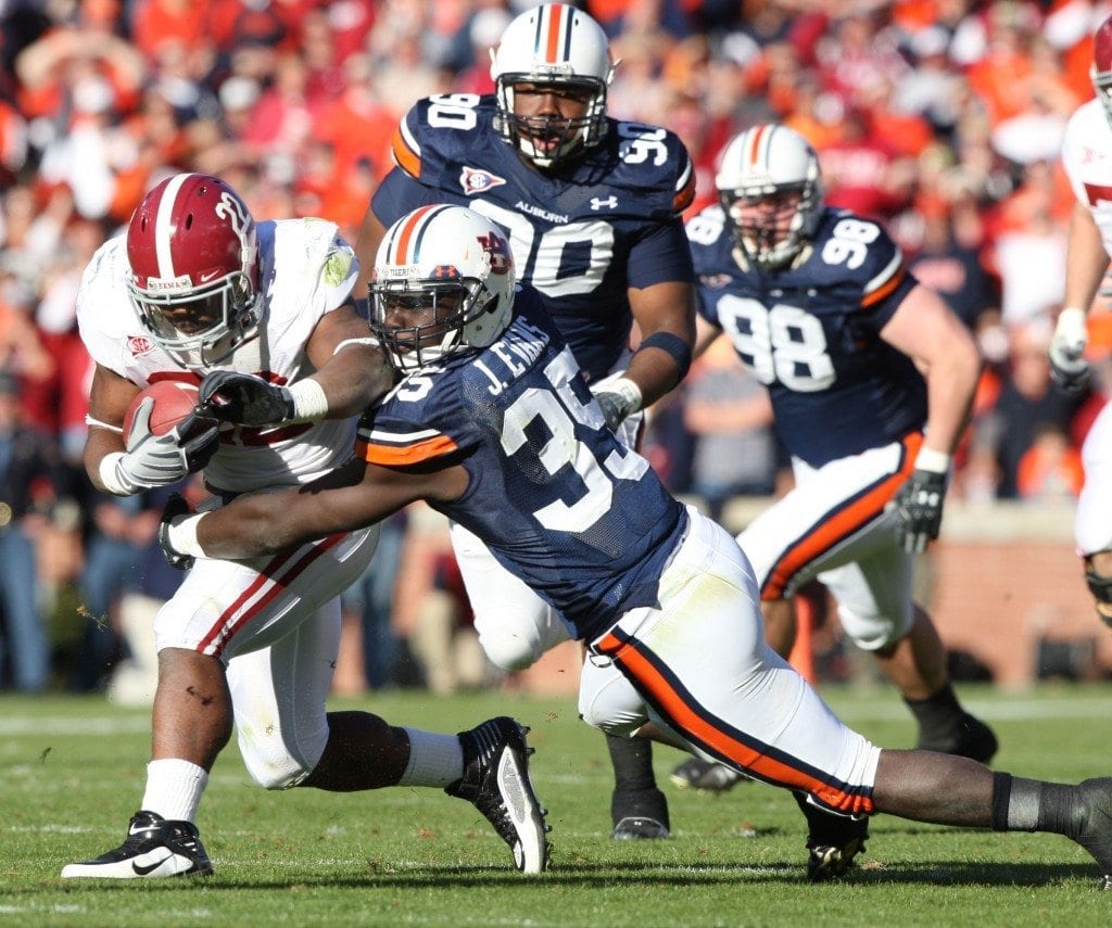 Football: Alabama-Auburn Iron Bowl 2009 Courtesy of UA