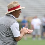 Alabama football coach Nick Saban praised Don James.
