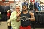 Alabama's Trent Richardson in Tuscaloosa store