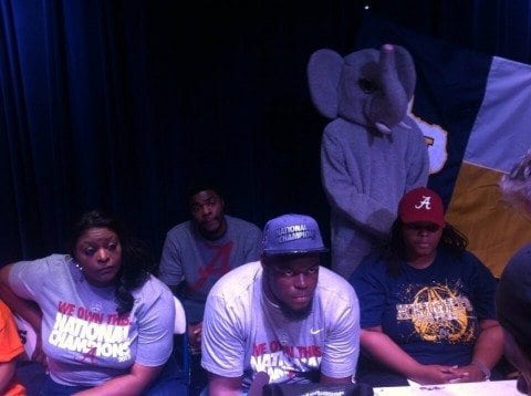 Elephant at Signing Day