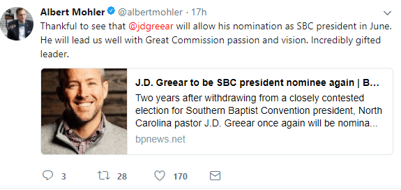 Southern Baptist Swamp: Why are SBC employees like Russell Moore telling Southern Baptists how to vote for SBC President?