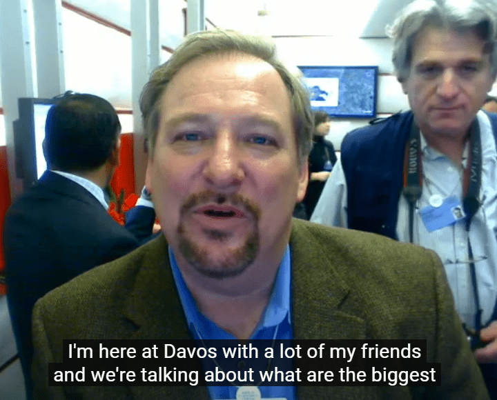 Rick Warren promoted churches to fight a pandemic at World Economic Forum in 2008